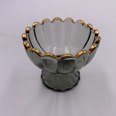 wholesale flower shaped candelabra lead free luxury hand made vintage candle holder candlestick BR