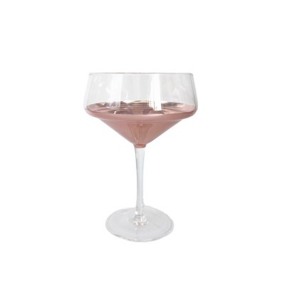 Rose gold champagne coupe/cocktail glass wholesaler