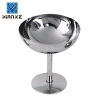 Christmas promotion gift stainless wine cup wine glass